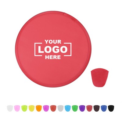 Fold Up Flying Disc with Pouch