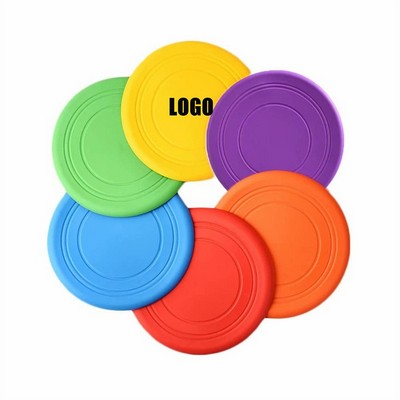 Silicone Dog Flying Disc Toy